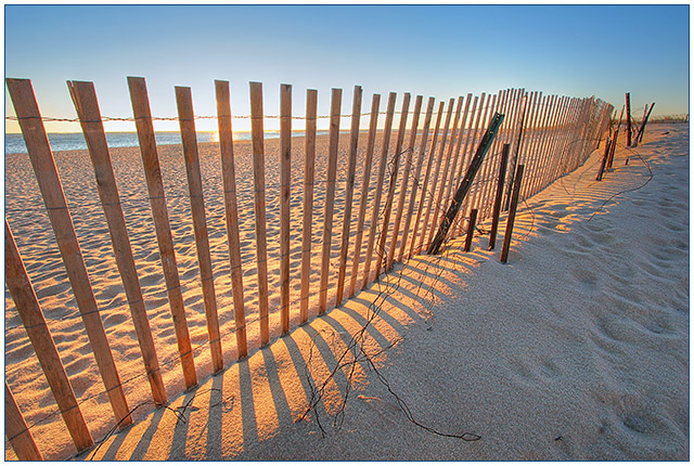 Dune Fence, Daybreak