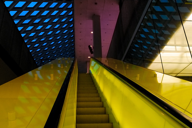 Escalator - Study of Color