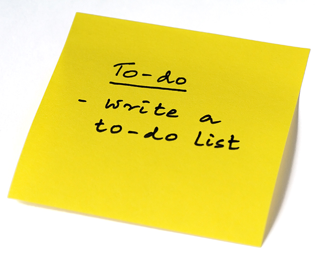 The Procrastinator's Todo List