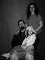 Family Portrait in Black and White
