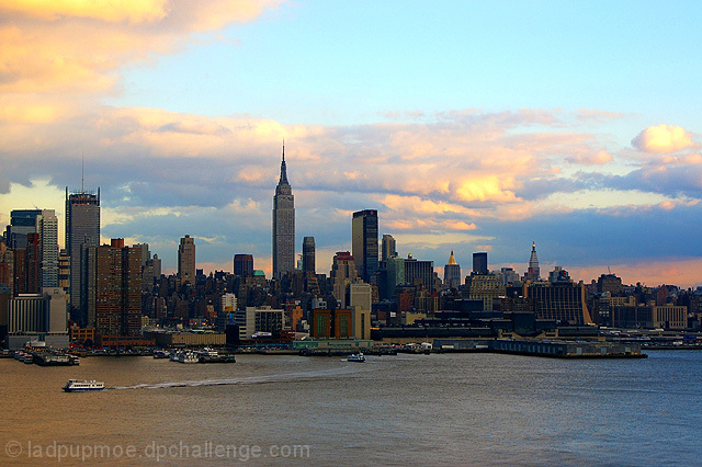 New York Skyline at Dusk