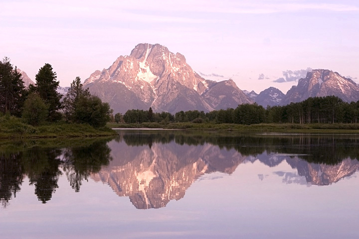 Dawn at Oxbow Bend