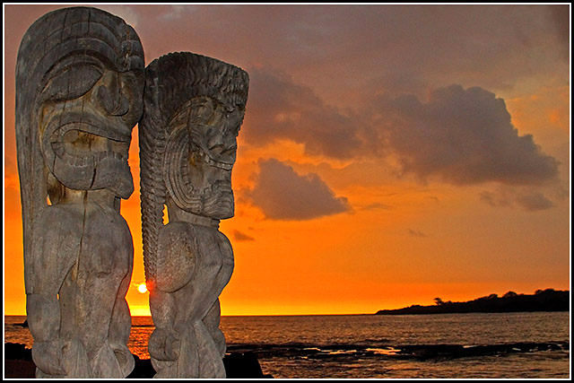 The Guardians at Sunset