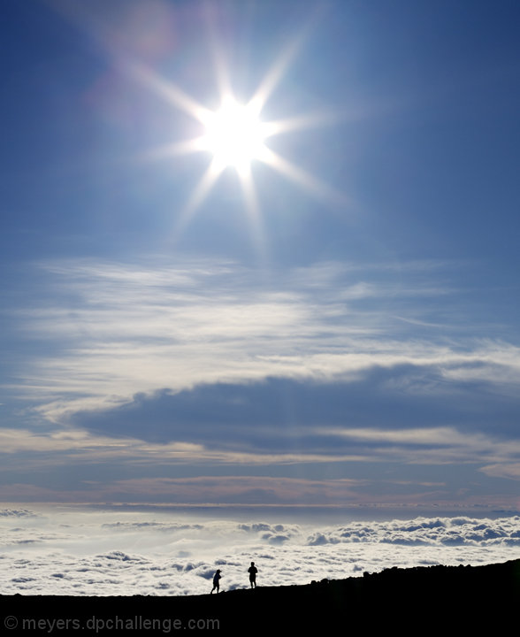 Sunset at 11,000 feet