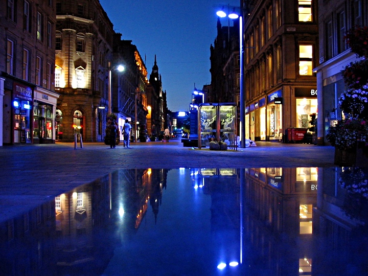 Blue Glasgow