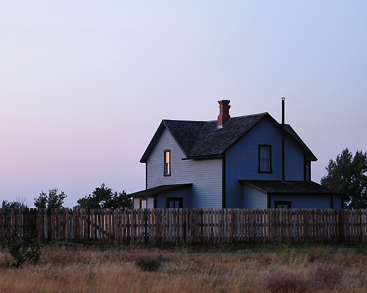 Sundown at Fort Mcleod