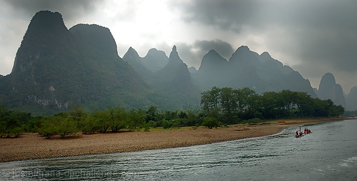 Misty Day  (Li River, China)
