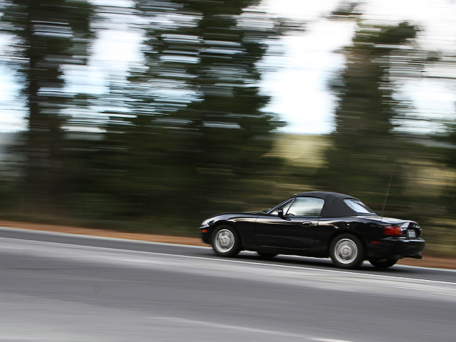 Miata on Hwy 4