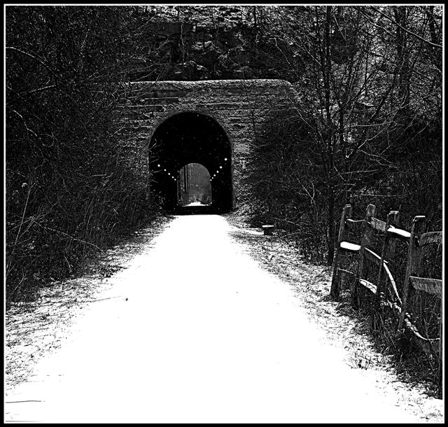 Snowy Entrance to the Exit