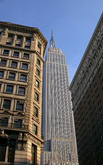 The Empire State Building, (shrunken)