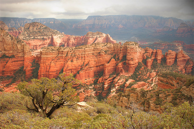 Redrocks from Bear Mountain