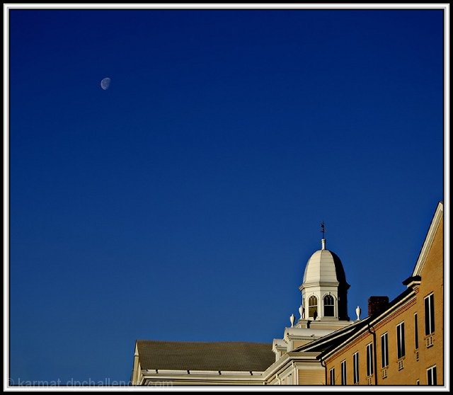The Moon Watching Over Us
