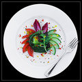 Spring Green Salad w/ Bell Pepper Confetti - $6.95