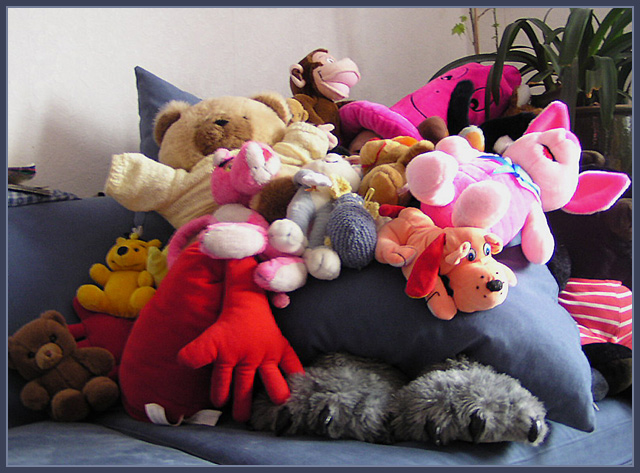Waldo´s Stuffed Animals