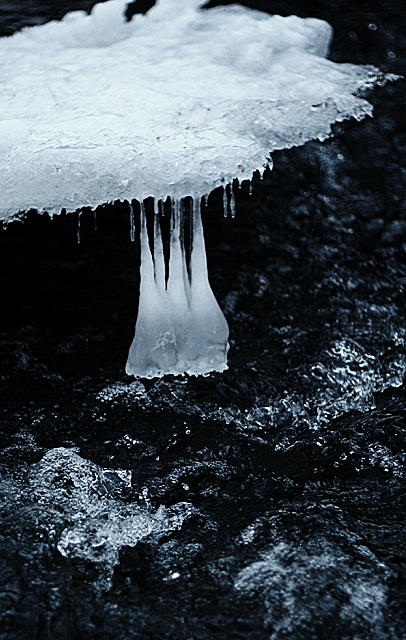 frozen water, water frozen