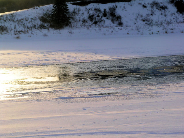 North Sask River