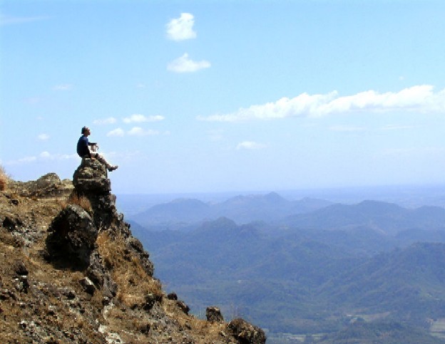 meditation upon the vastness... at the same time breathing clean air...