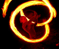 Red Hot Fire Dancer
