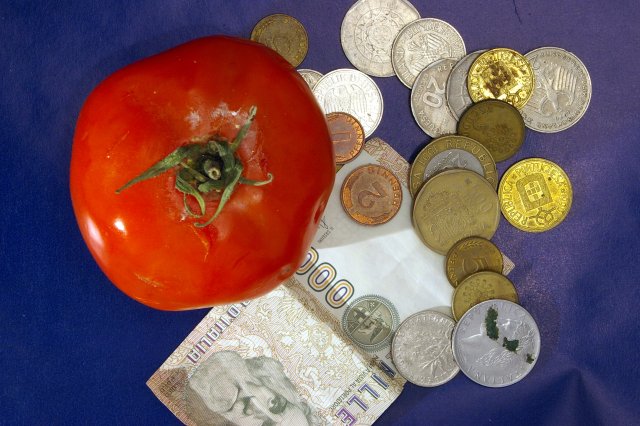 Tomato and money