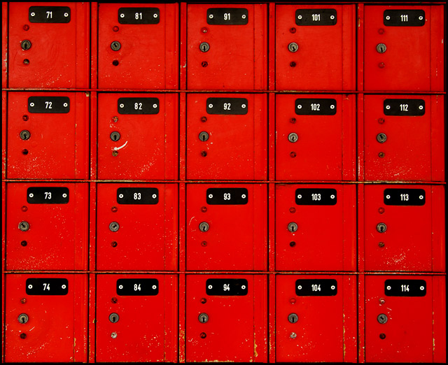 Old Time  Mail Boxes