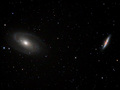 Two Galaxies (M81 and M82)