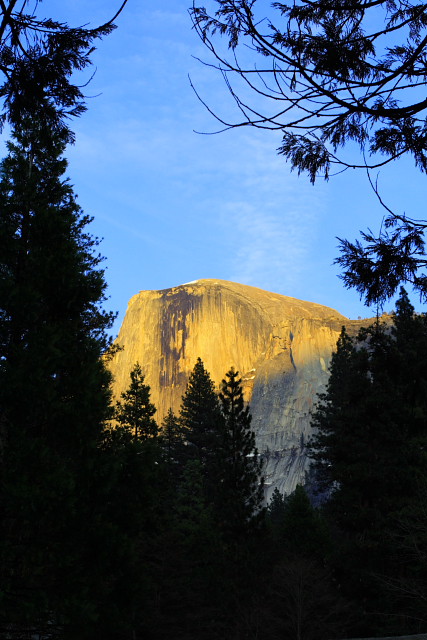 Sunset Over Halfdome