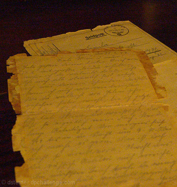 Feldpost: 8/8/1944; Last letter Home