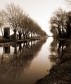 A calm winter afternoon