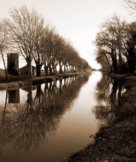 A calm winter afternoon