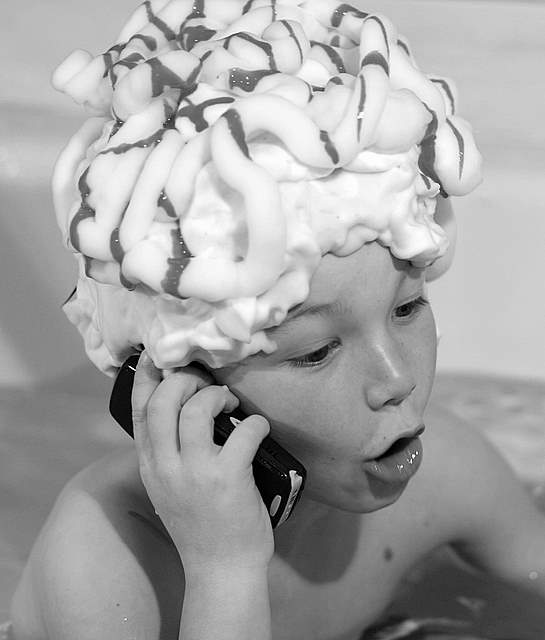 Rub a Dub Dub.......Talking In The Tub!