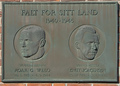 Sailmakers Commemorated on the Wall of the Closed Factory