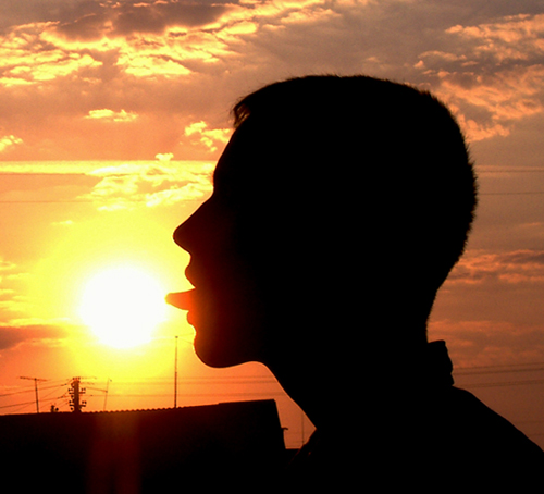 Lick the sun...