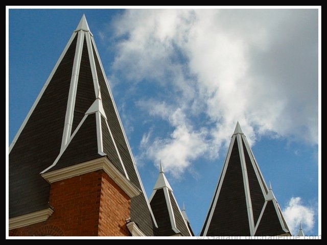 Steeples Reaching For The Sky