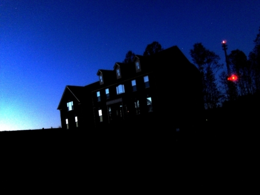 {Blue House}-{of the night}