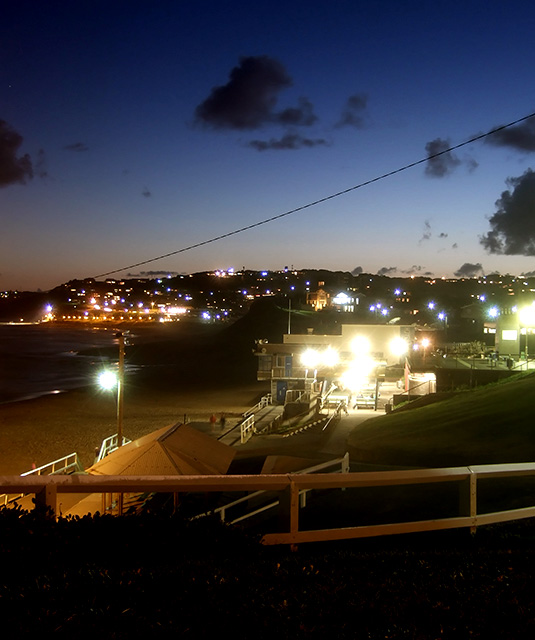 Beach By Night