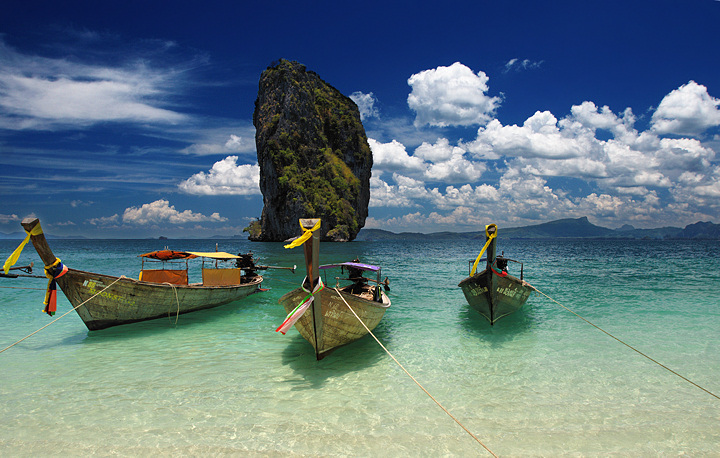Boats of the Andaman Sea