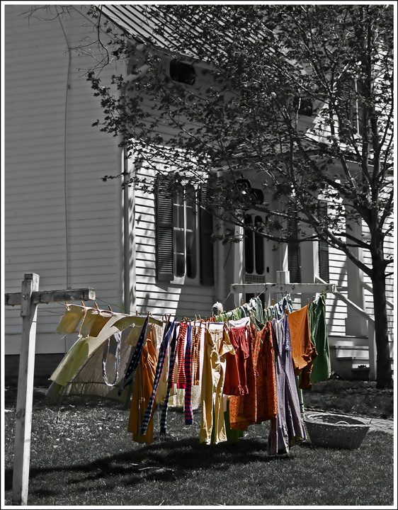 Laundry the 1880's Way