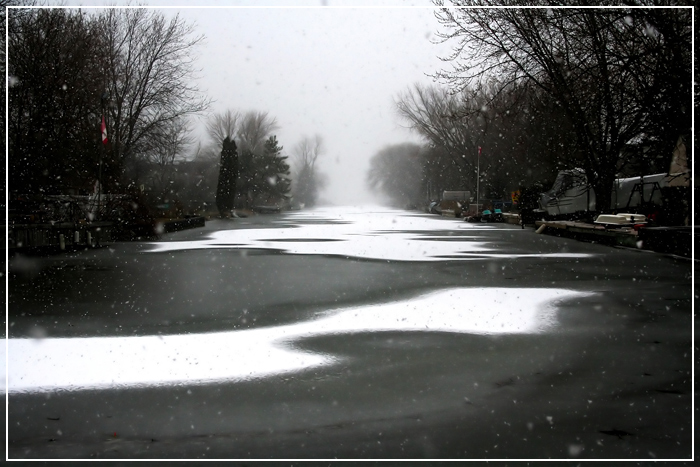 Snowy Canal