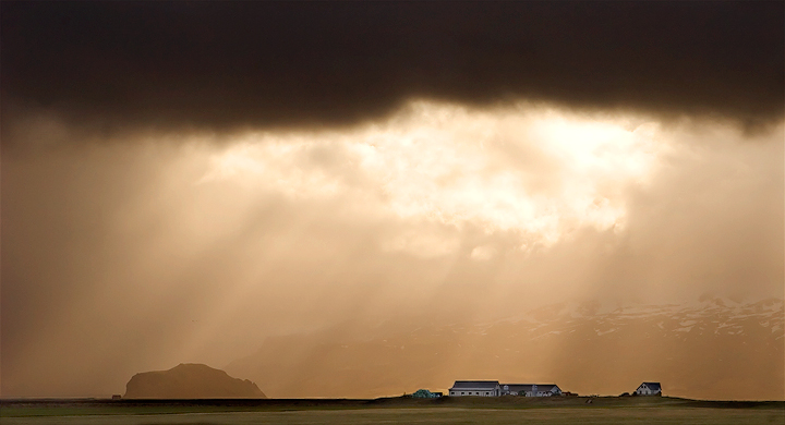 Breaking through the clouds