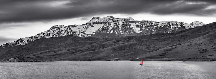 Little Red Sailboat