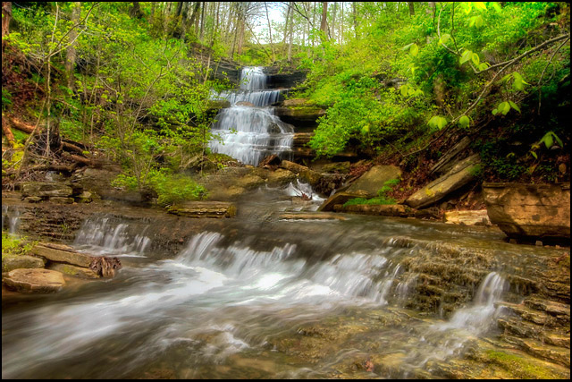 Early Spring Waterfalls