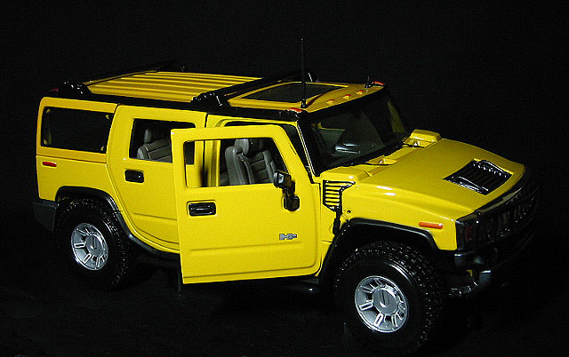 My YELLOW model car... H2