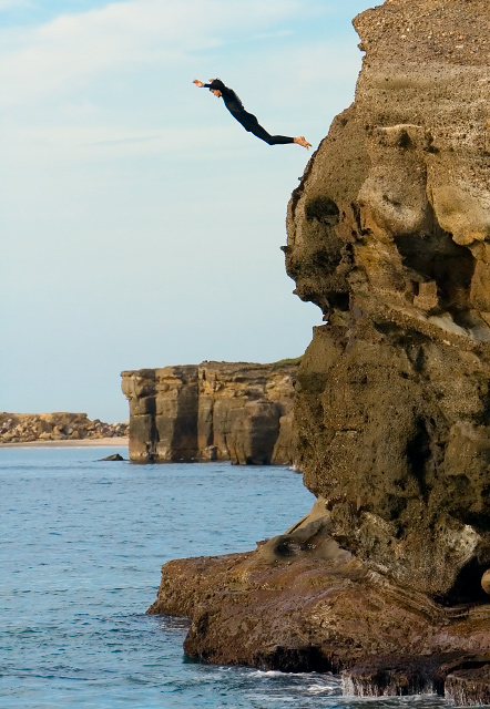 Cliff Diving - No Turning Back