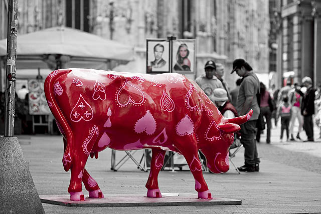 Cow Parade Milan 2007