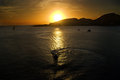 Sunset at St. Marteen