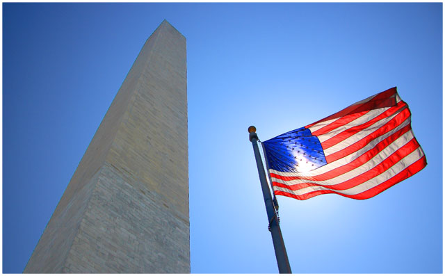 Feeling Patriotic at Washington Monument on Memorial Day Weekend