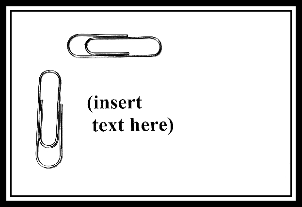 Paper Clip Art