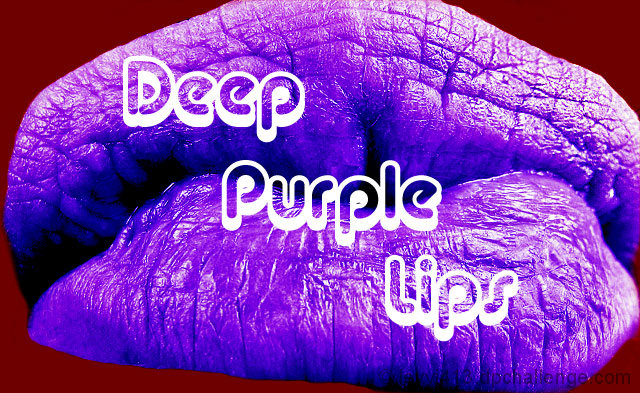Deep Purple Lips