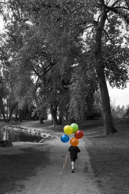At the park