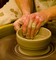 potters hands